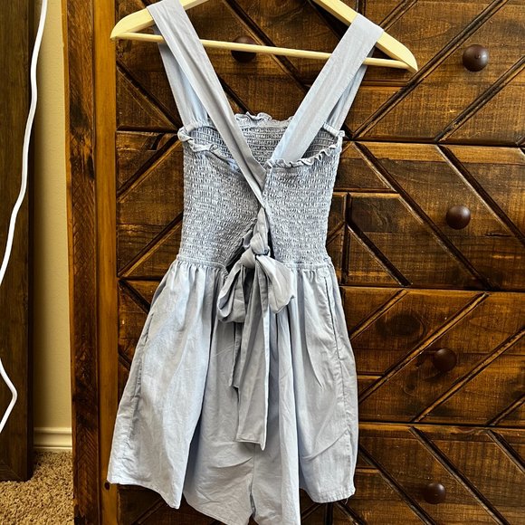 Light Blue Romper - Picture 2 of 4